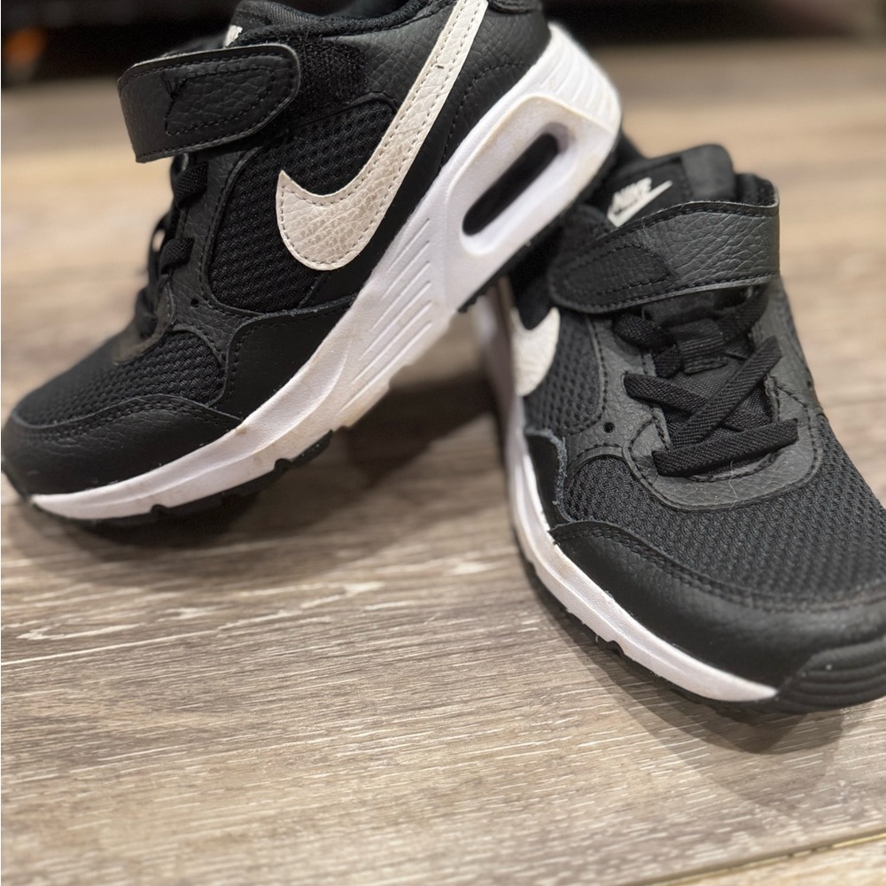 Nike Black and White Kids Sneakers